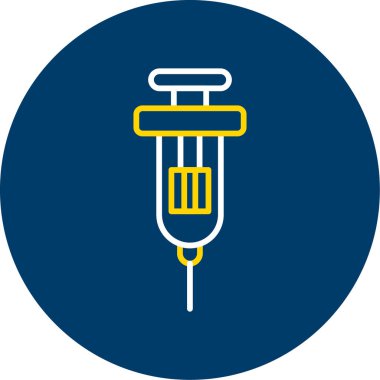 Termometrenin simgesi. Basit vektör illüstrasyonu