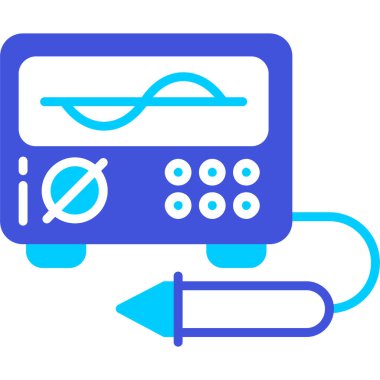 Elektronik cihaz. Basit resimleme