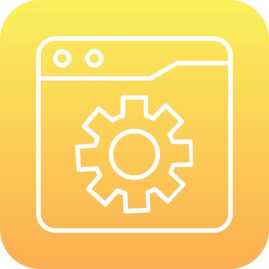 Simge vektör illüstrasyonu ayarlanıyor