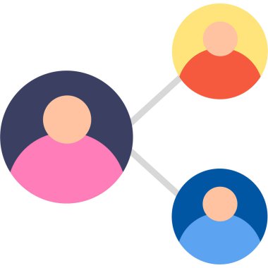 şebeke. Web simgesi vektör illüstrasyonu