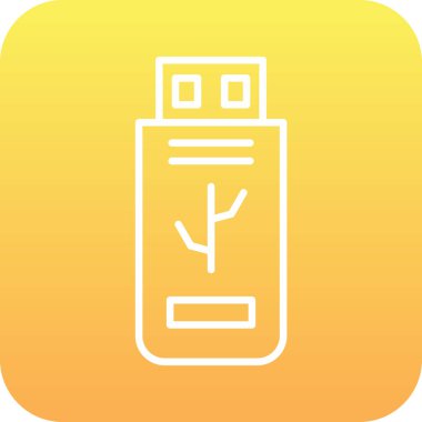 Benzersiz Batarya Vektör Satırı Simgesi