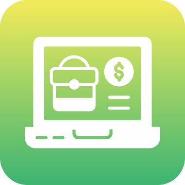 vektör bankacılık düz simgesi