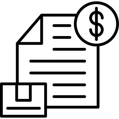 para simgesi vektör illüstrasyonu