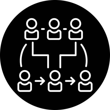 ağ paylaşım simgesi çizimi