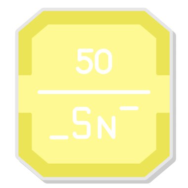 Tek bir simgenin vektör illüstrasyonu