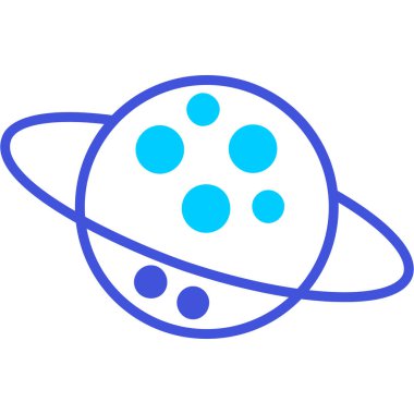 uzay vektör simgesi. düz dizayn biçimi 10