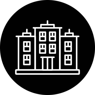 Yapı simgesinin vektör illüstrasyonu