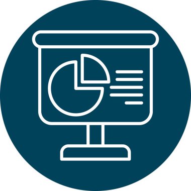 seo modern simgesinin vektör illüstrasyonu