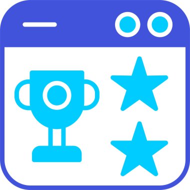 Ödül ikonu. vektör illüstrasyonu