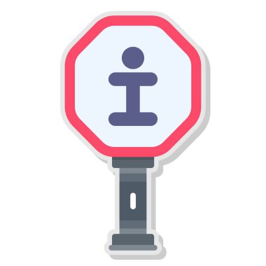 Yol işaretleri simge vektör