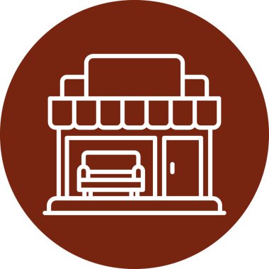 vektör depolama simgesi illüstrasyonu