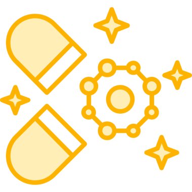 hap simgesi, vektör illüstrasyonu