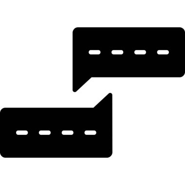 vektör sohbet baloncukları kümesi