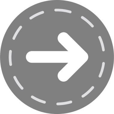 Doğru yönde ok simgesi