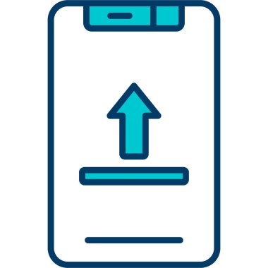 Bir b simgesinin vektör illüstrasyonu