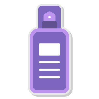 Şişe. Web simgesi basit illüstrasyon