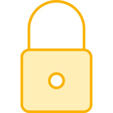 ikon vektör illüstrasyonunu kilitle