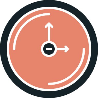 Hedef. Web simgesi basit illüstrasyon