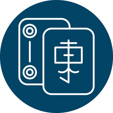 Kişisel ve ticari kullanım için vektör Çin simgesi.