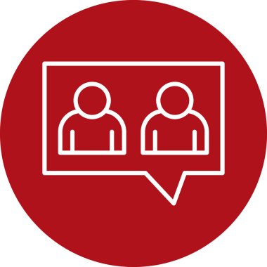 İş ve finans simgesinin vektör illüstrasyonu