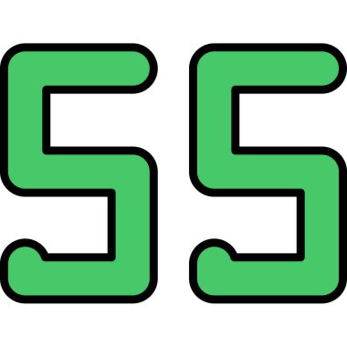 6 numaralı yazı tipi 5 tasarımı