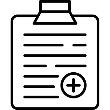 belge simgesi vektörü. Belge simgesi vektörünü özetle. izole edilmiş kontur vektör çizimi