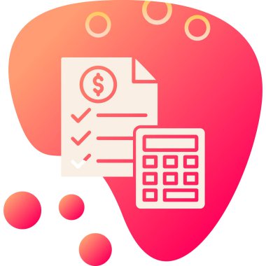 finans para iş simgesi düz stil