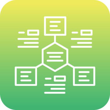 seo modern simgesinin vektör illüstrasyonu