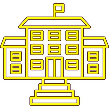 ev simgesi, vektör illüstrasyonu