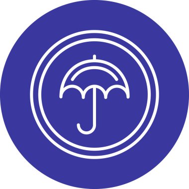 vektör koruma ağı simgesi