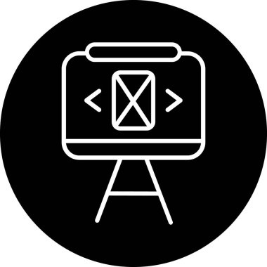 seo modern simgesinin vektör illüstrasyonu