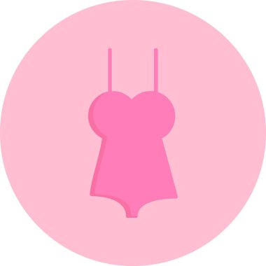 Pembe göğüs kanseri olan pembe sütyenin vektör çizimi