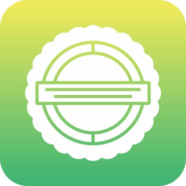 Benzersiz otel vektör çizgisi simgesi