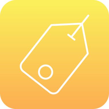 Vektör alışveriş torbası simgesi