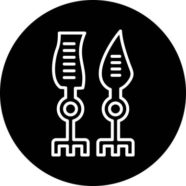 Gıda simgesinin vektör illüstrasyonu