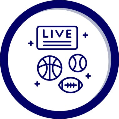 Modern simgenin vektör illüstrasyonu