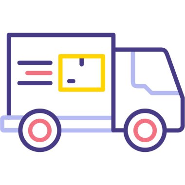 kamyon simgesi çizimi