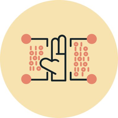 seo modern simgesinin vektör illüstrasyonu