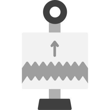 Gıda ölçek vektör simgesi