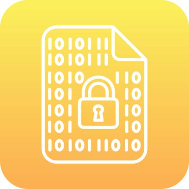 ikon vektör illüstrasyonunu kilitle