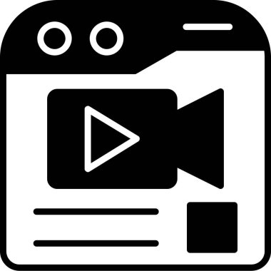 Web ve mobil için vektör simgesi