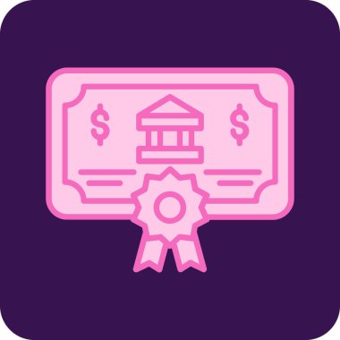 Para için. Web simgesi vektör illüstrasyonu