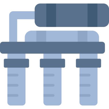 bina inşaat simgesi düz biçimli