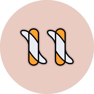 Vektör illüstrasyonu, simge ögesi arkaplanı