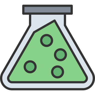 Kimya şişesi bilim deneyi