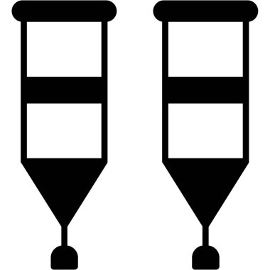 test tüpleri vektör simgesi