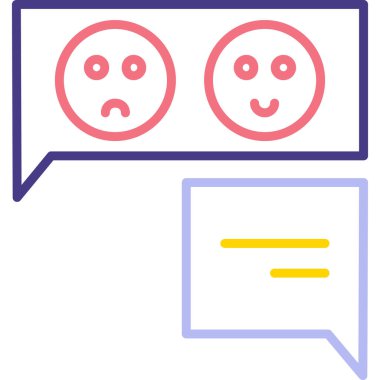 Modern bir simgenin vektör illüstrasyonu