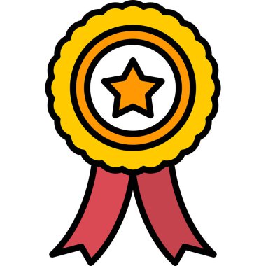 rozet ödülü simgesi, özet biçimi