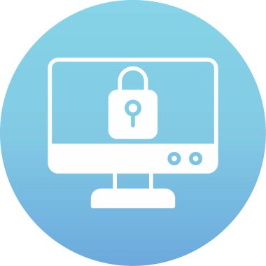 İnternet simgesi, illüstrasyon, düz tasarım