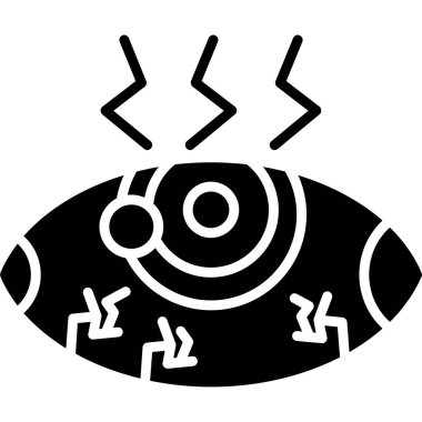 balık simgesi, vektör illüstrasyonu